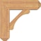 Ekena Millwork Legacy Craftsman Smooth Bracket w/ Offset Brace, Western Red Cedar, 7 1/2"W x 24"D x 24"H BKT0806X24X24LEC04SWR - alternate 3